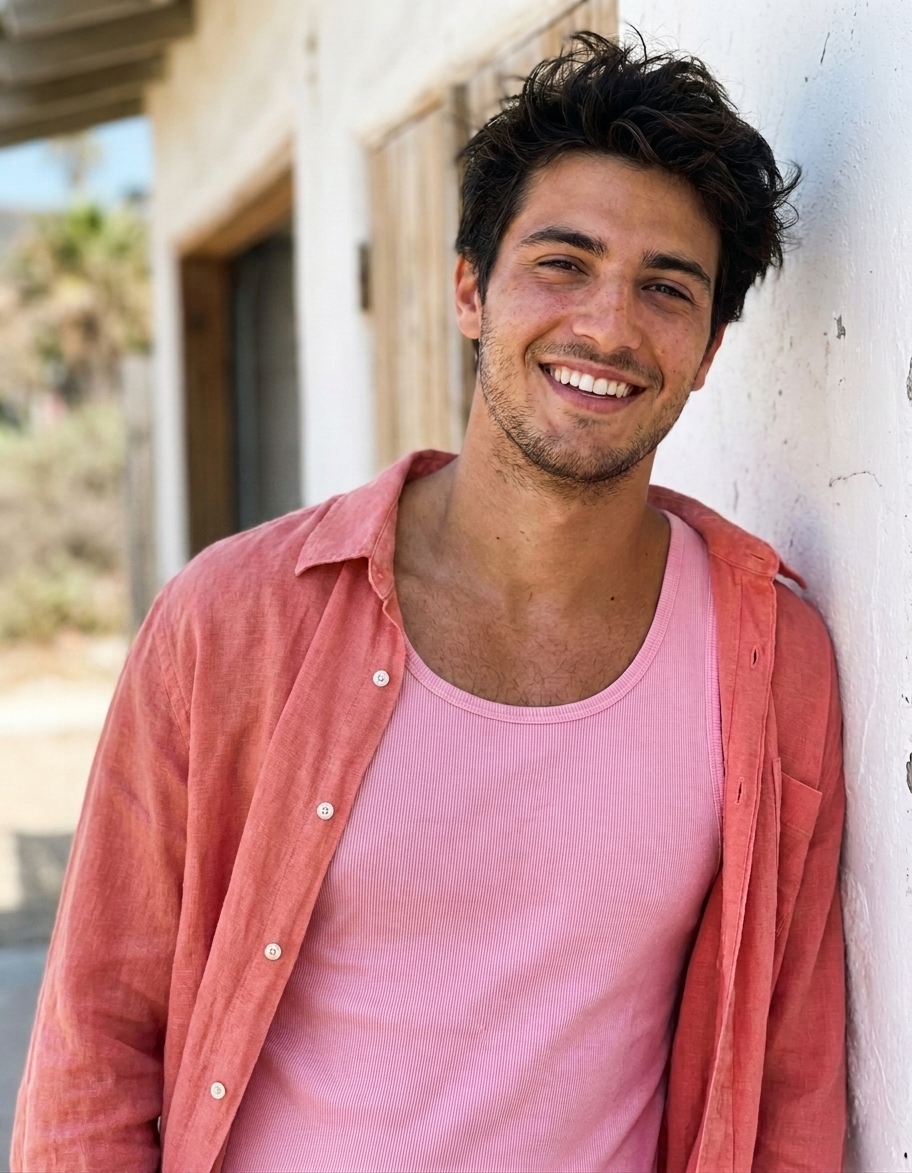 Tank top in Bubblegum