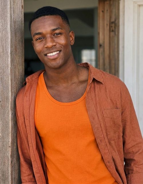 Neon Orange Tank Top Men's Tank Top — Lolekai