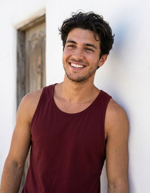 Maroon Tank Top
