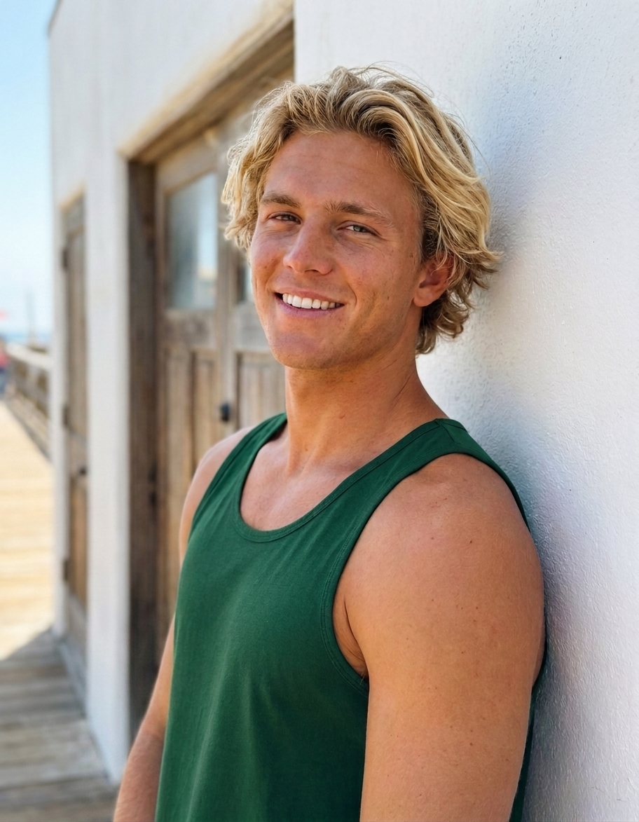Tank top in Evergreen