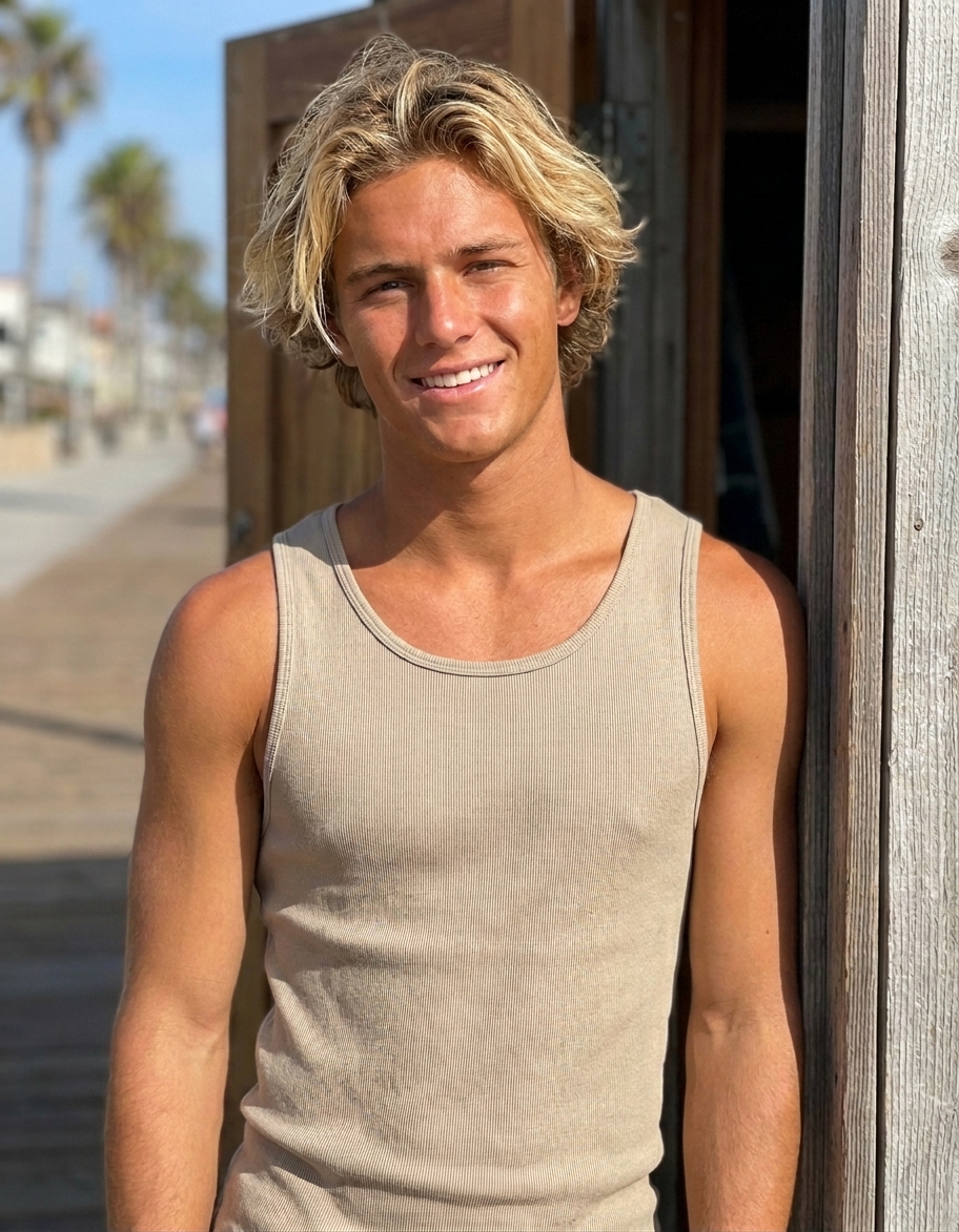 Tank top in Fossil