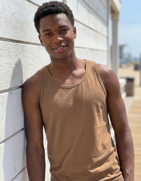 Leather Men's Tank Top