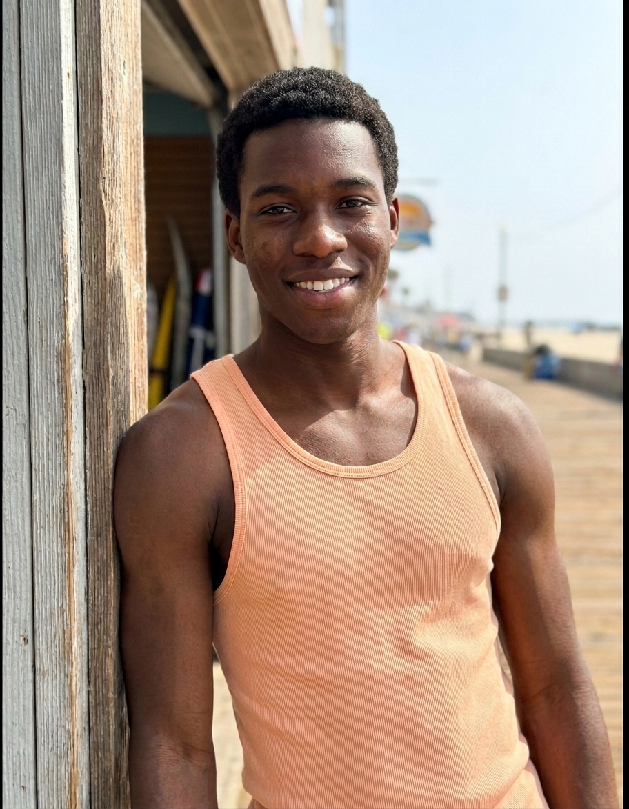 Tank top in Apricot