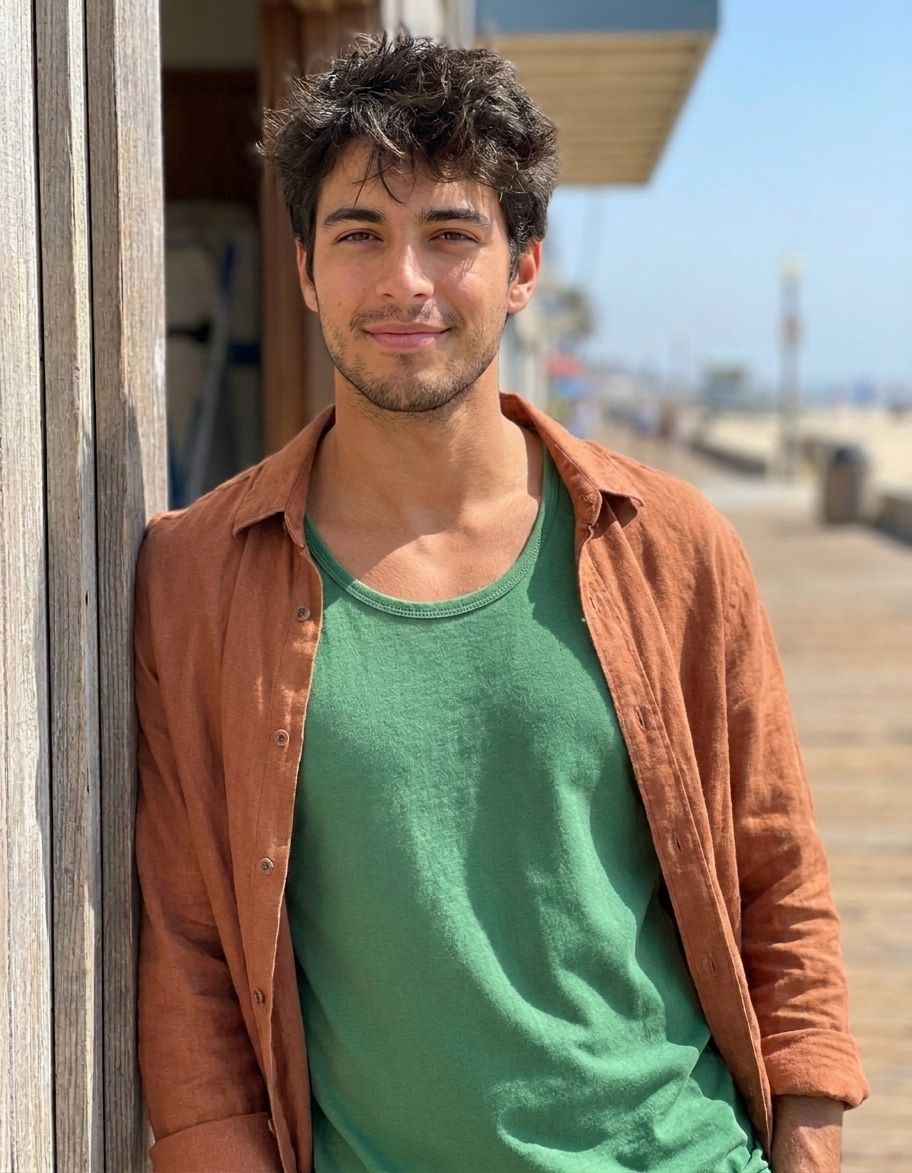 Palm Green Tank Top Men's Tank Top — Lolekai