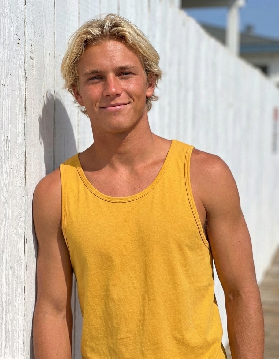Tank top in Marigold