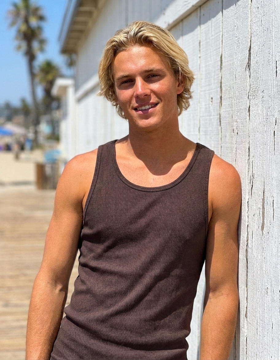 Tank top in Espresso