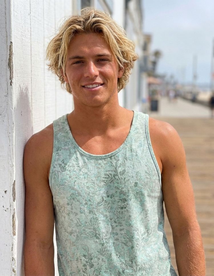 Men's Jelly Mint Seabreeze tank tops