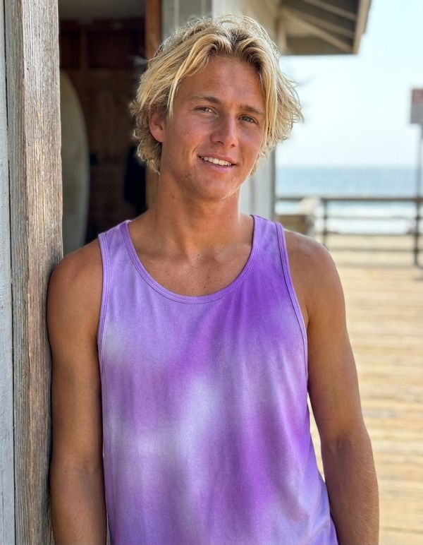 Men's Ice-Dye Tank Top