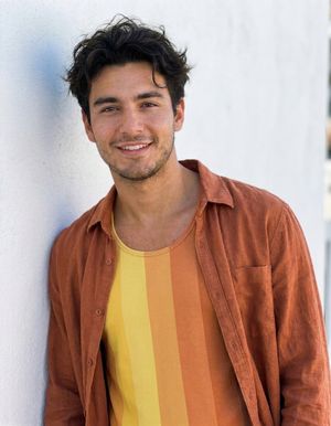 Men's Burnt Sienna Loom tank tops