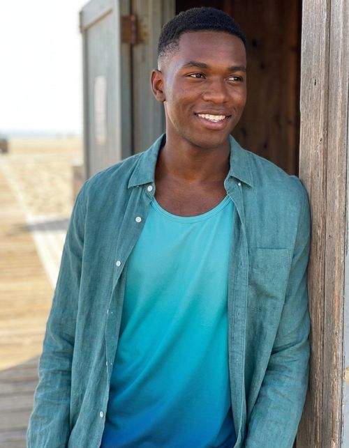 Turquoise Celestia Tank Top Men's Tank Top — Lolekai