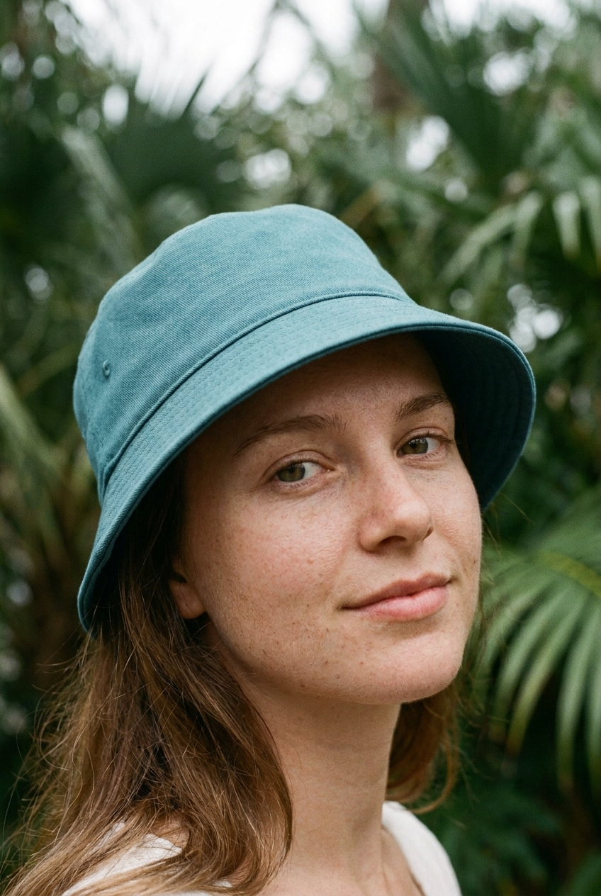 Bucket hat in Alexandrite