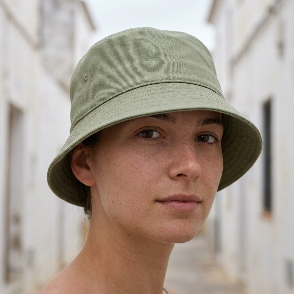 Bucket hat in Artichoke