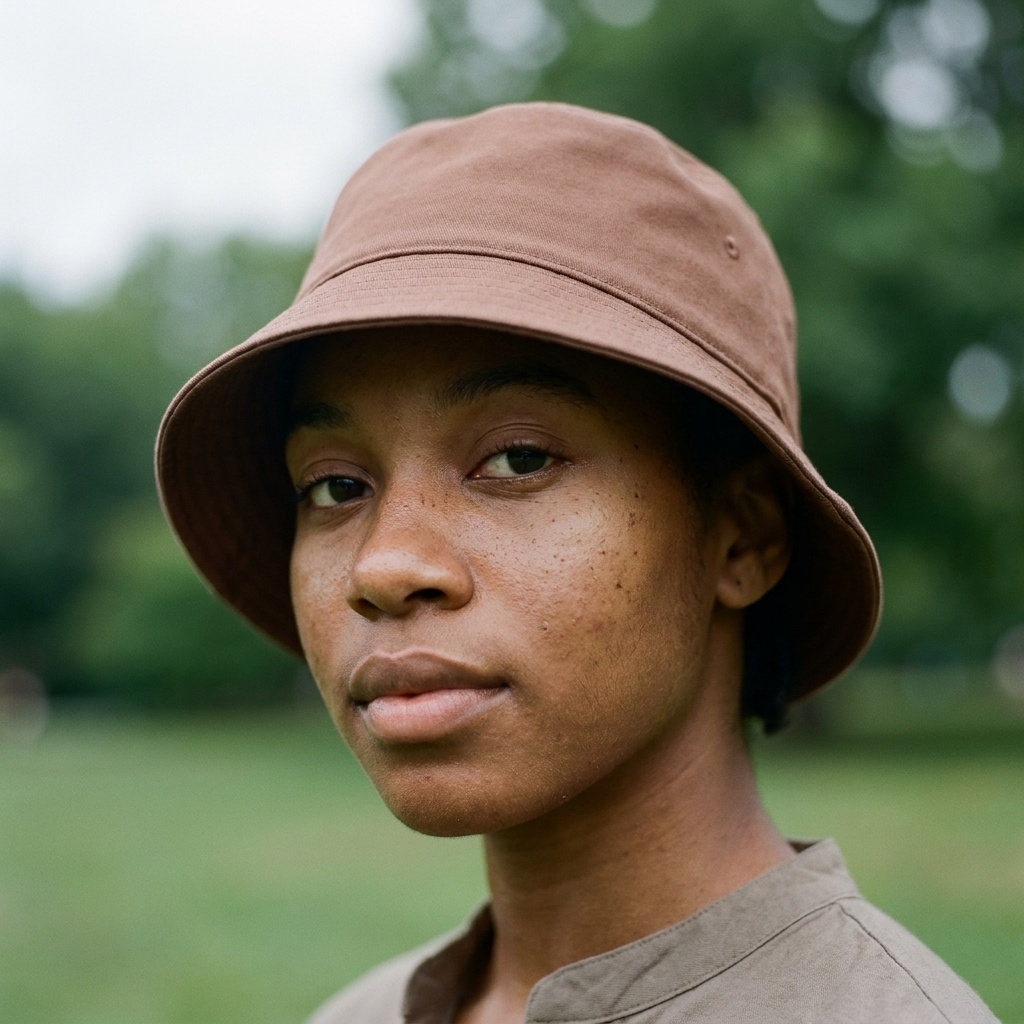 Bucket hat in Cedar