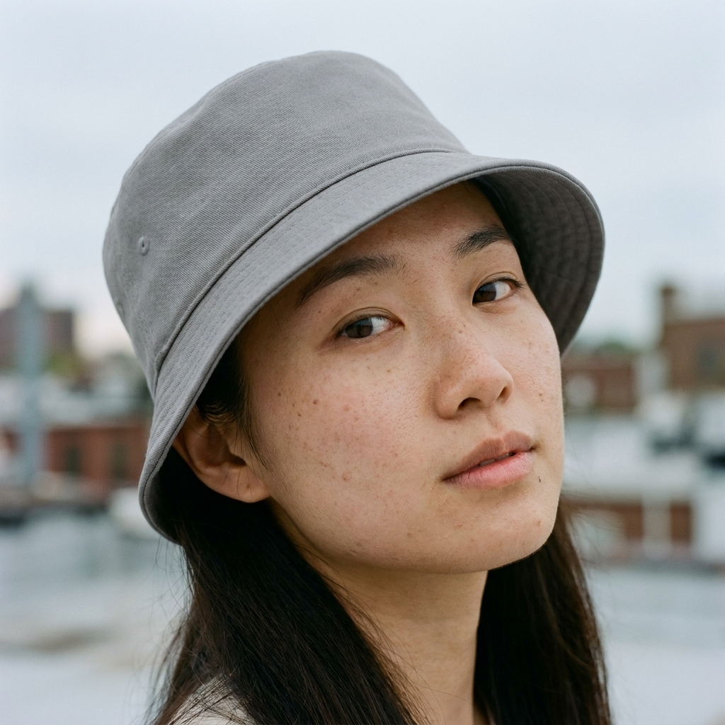 Bucket hat in Gray