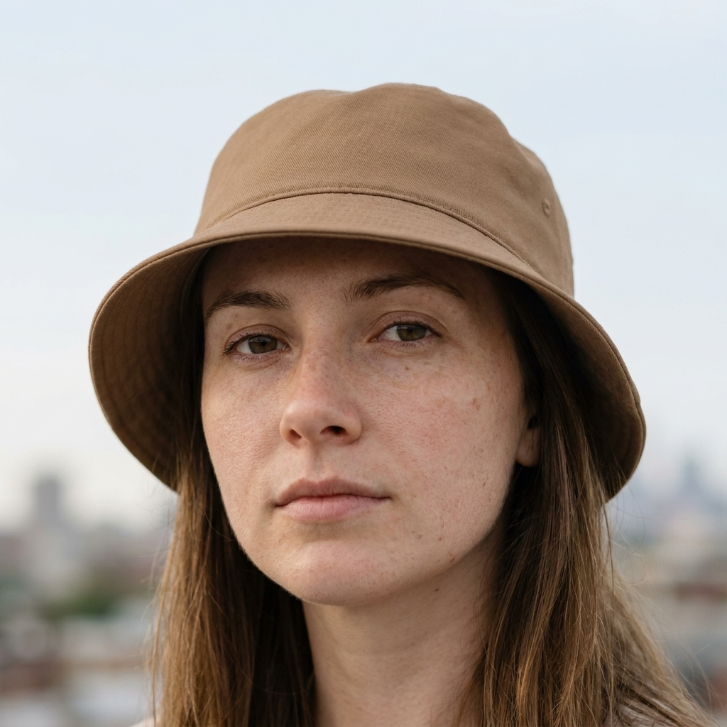 Bucket hat in Hazelnut