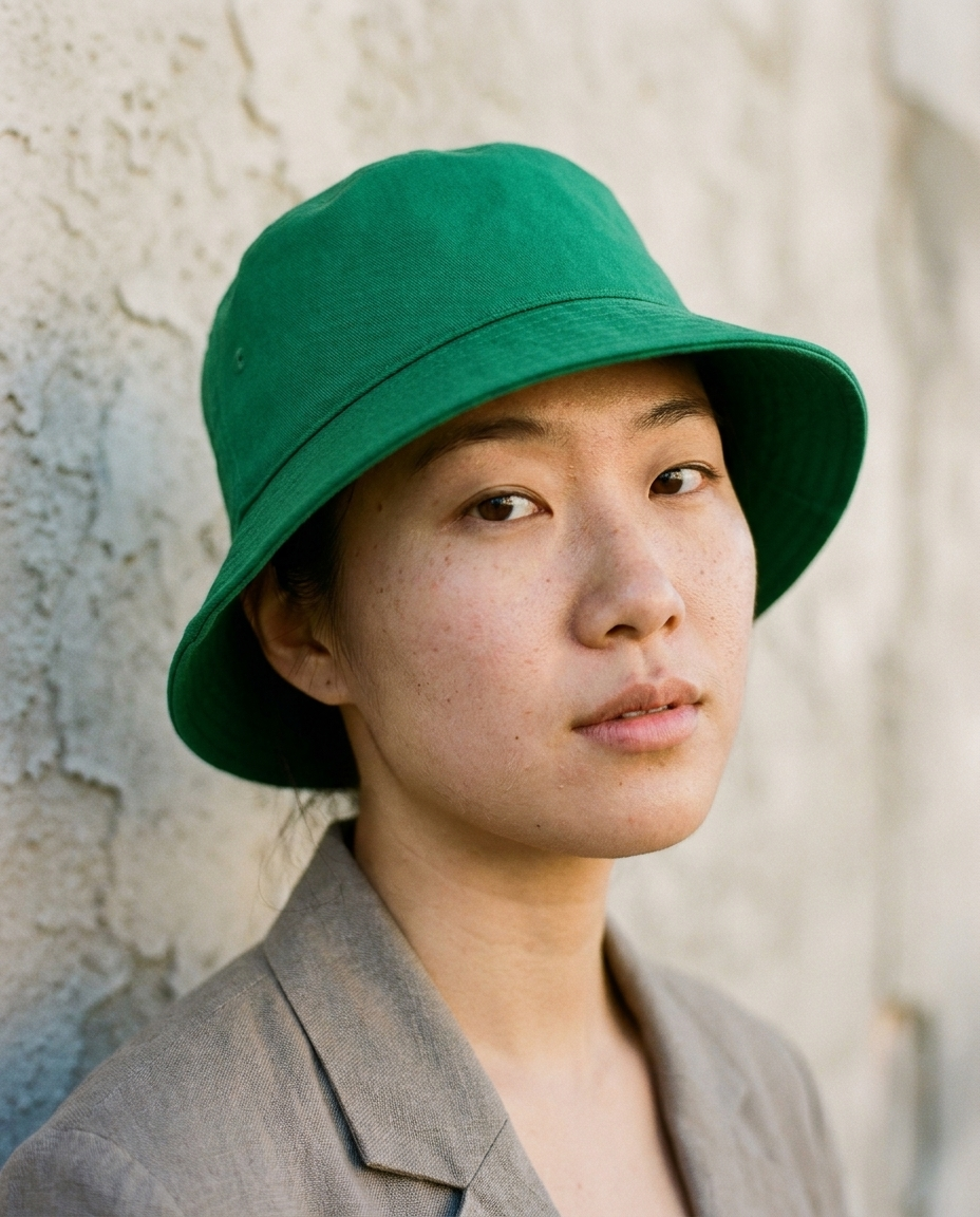 Bucket hat in Malachite