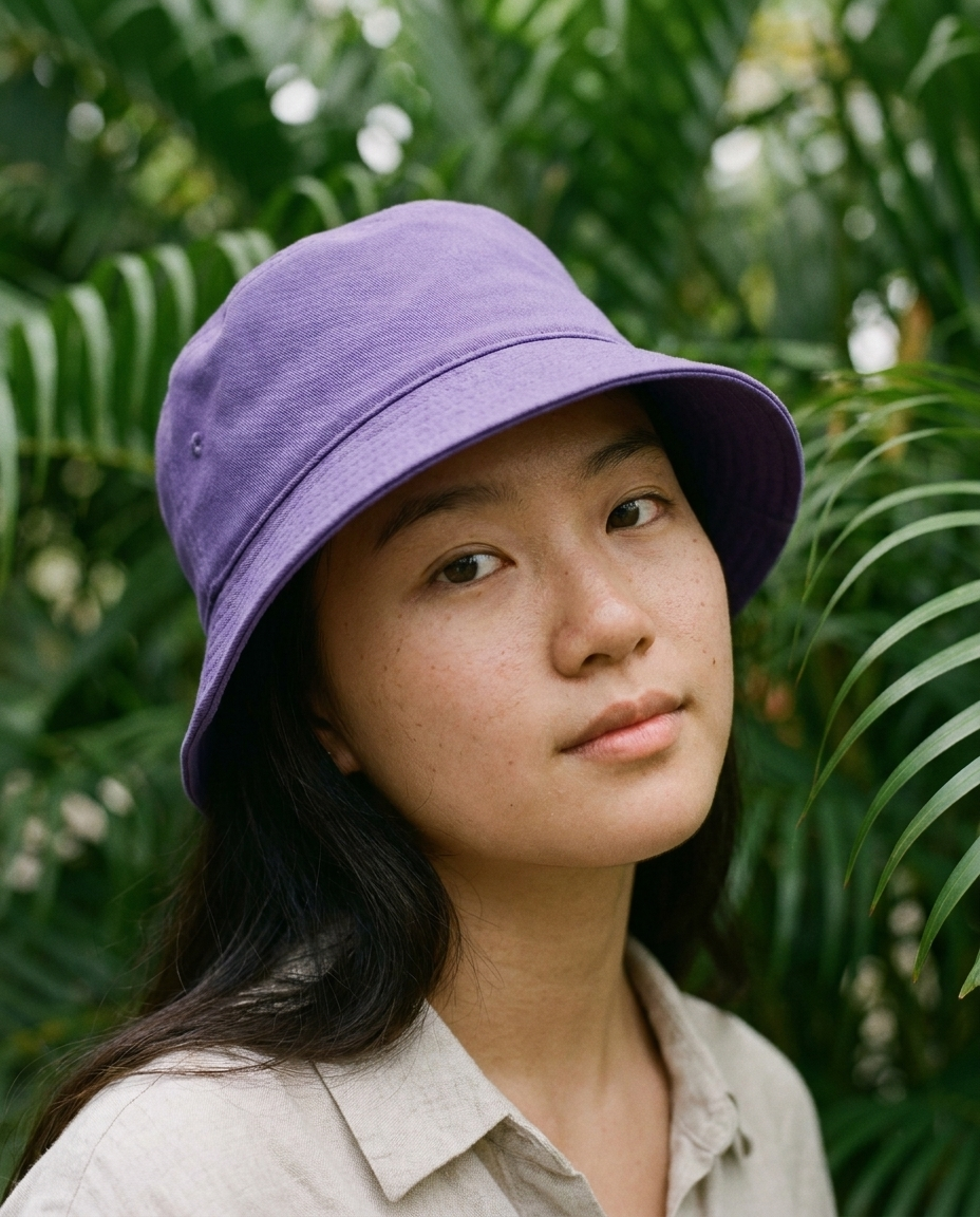 Bucket hat in Ultra Violet