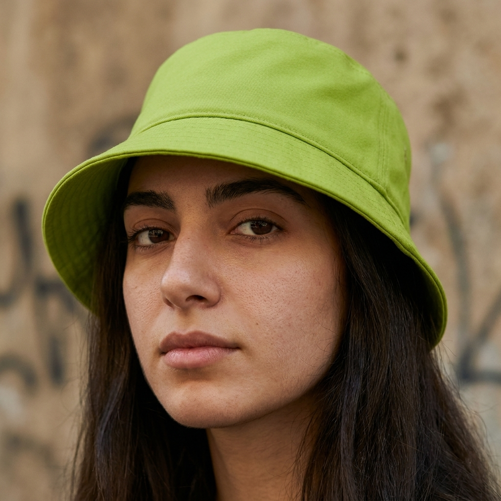 Bucket hat in Peridot