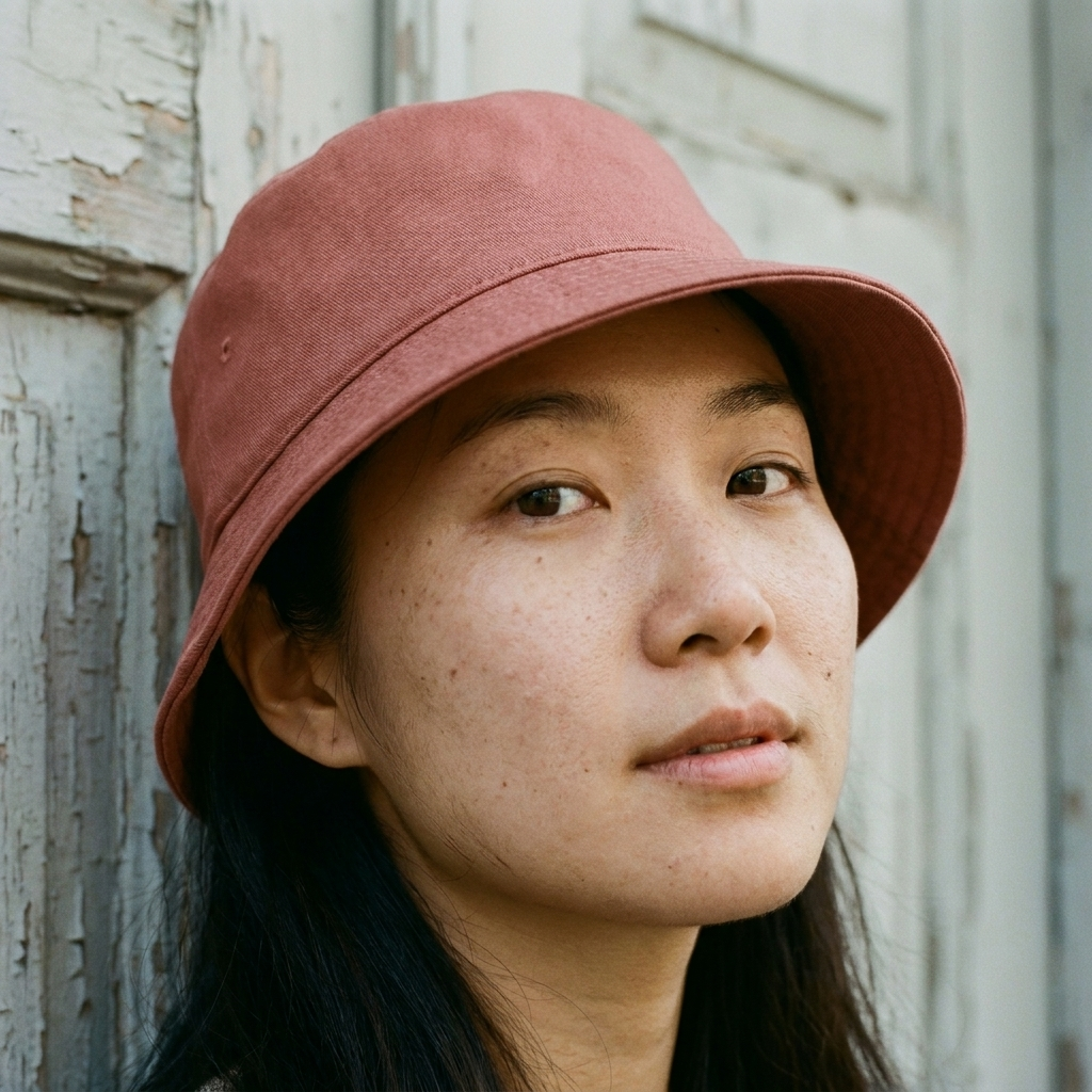 Bucket hat in Redwood