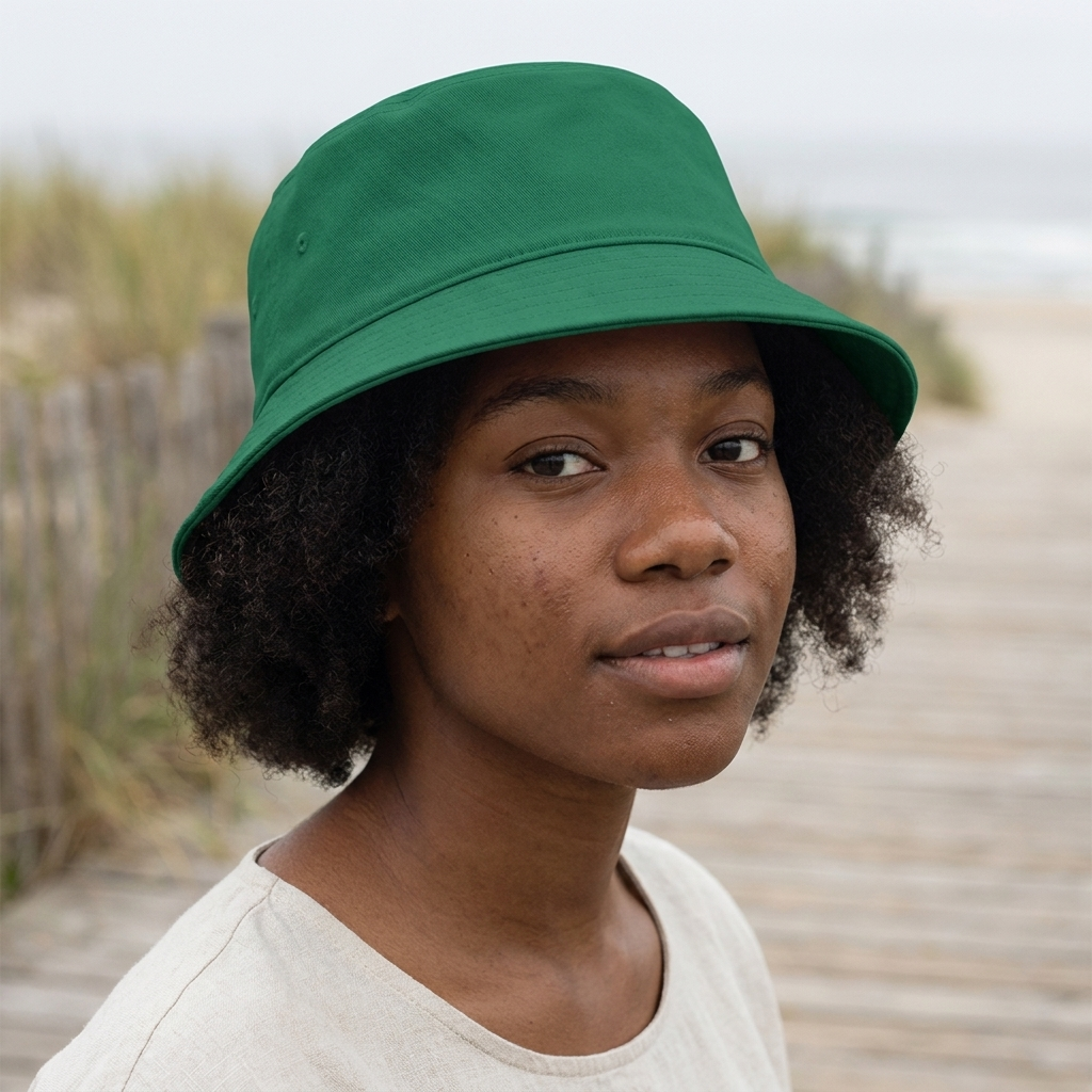 Bucket hat in Runway Emerald