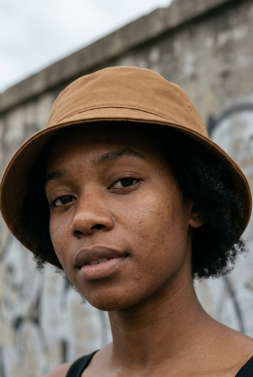 Bucket hat in Tobacco