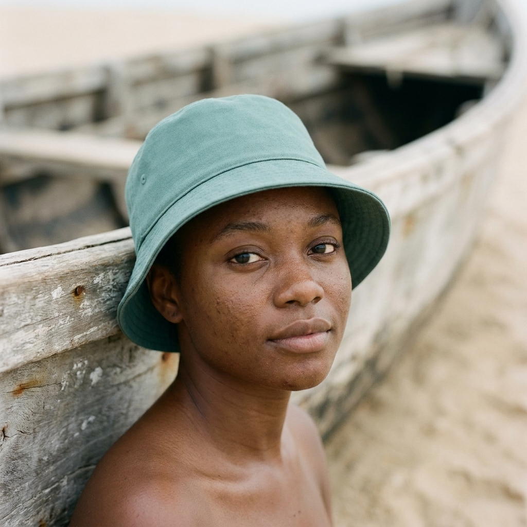 Bucket hat in Tourmaline