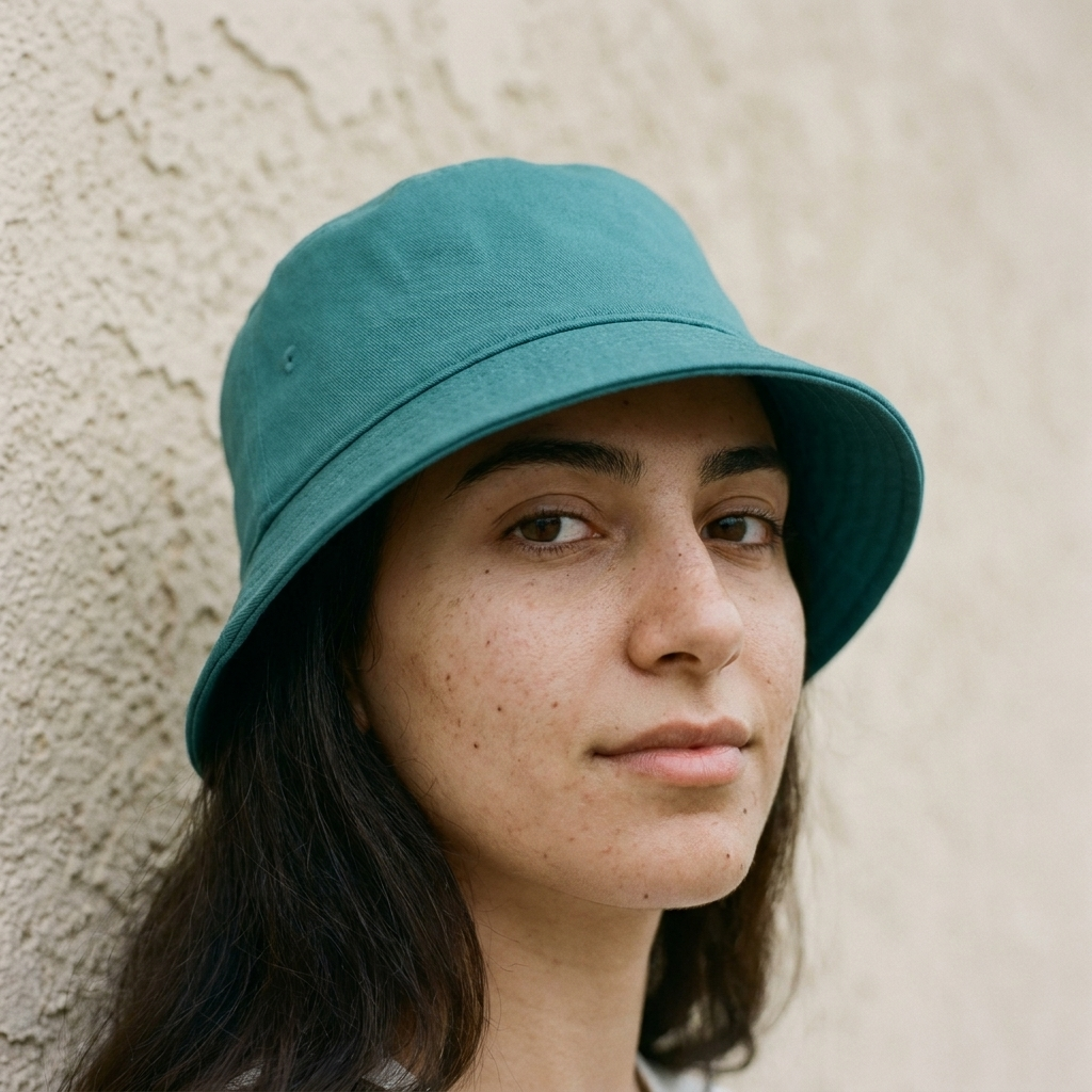 Bucket hat in Transformative Teal