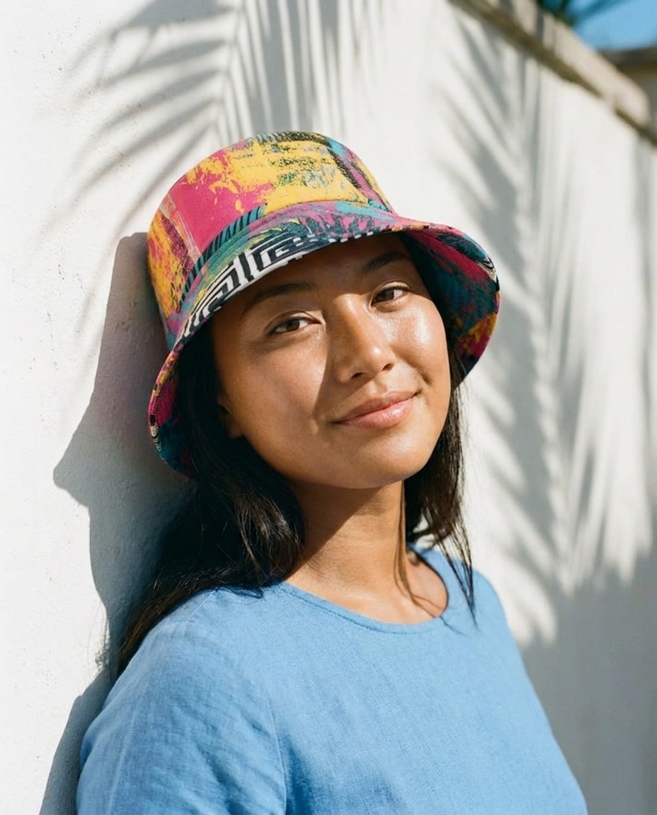 Flamboyance bucket hats