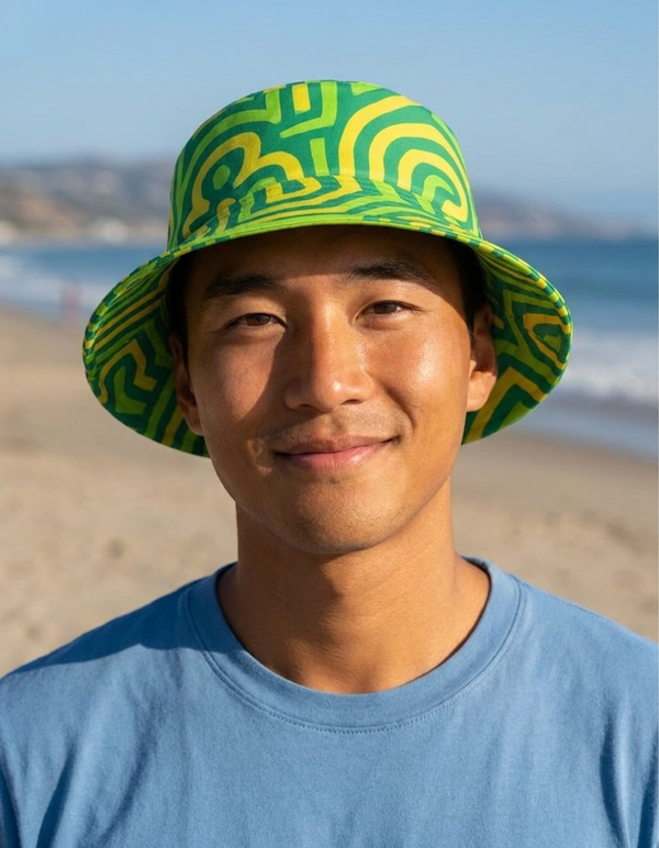 Tropical Vibe Zesty Bucket Hat