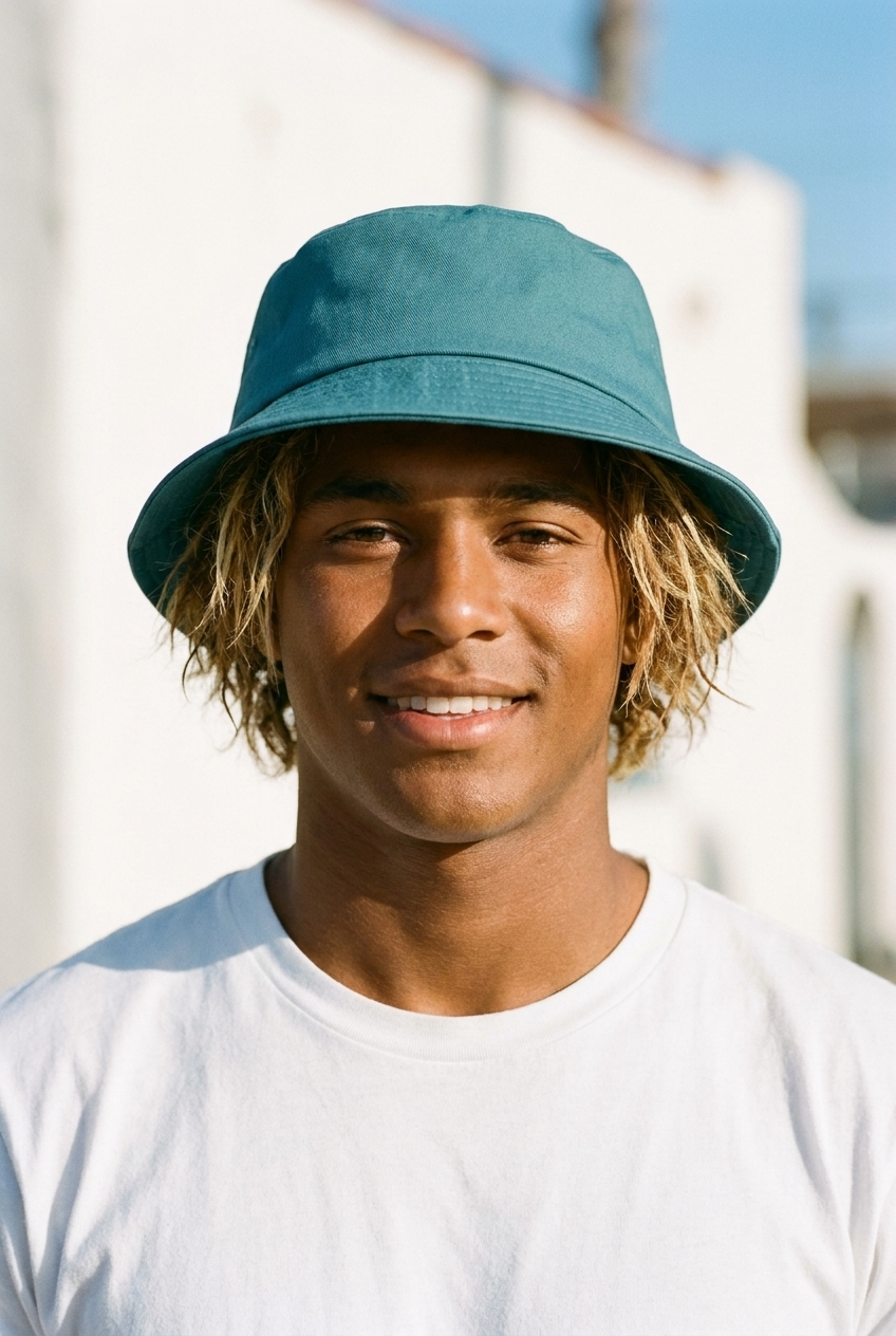 Bucket hat in Charcoal
