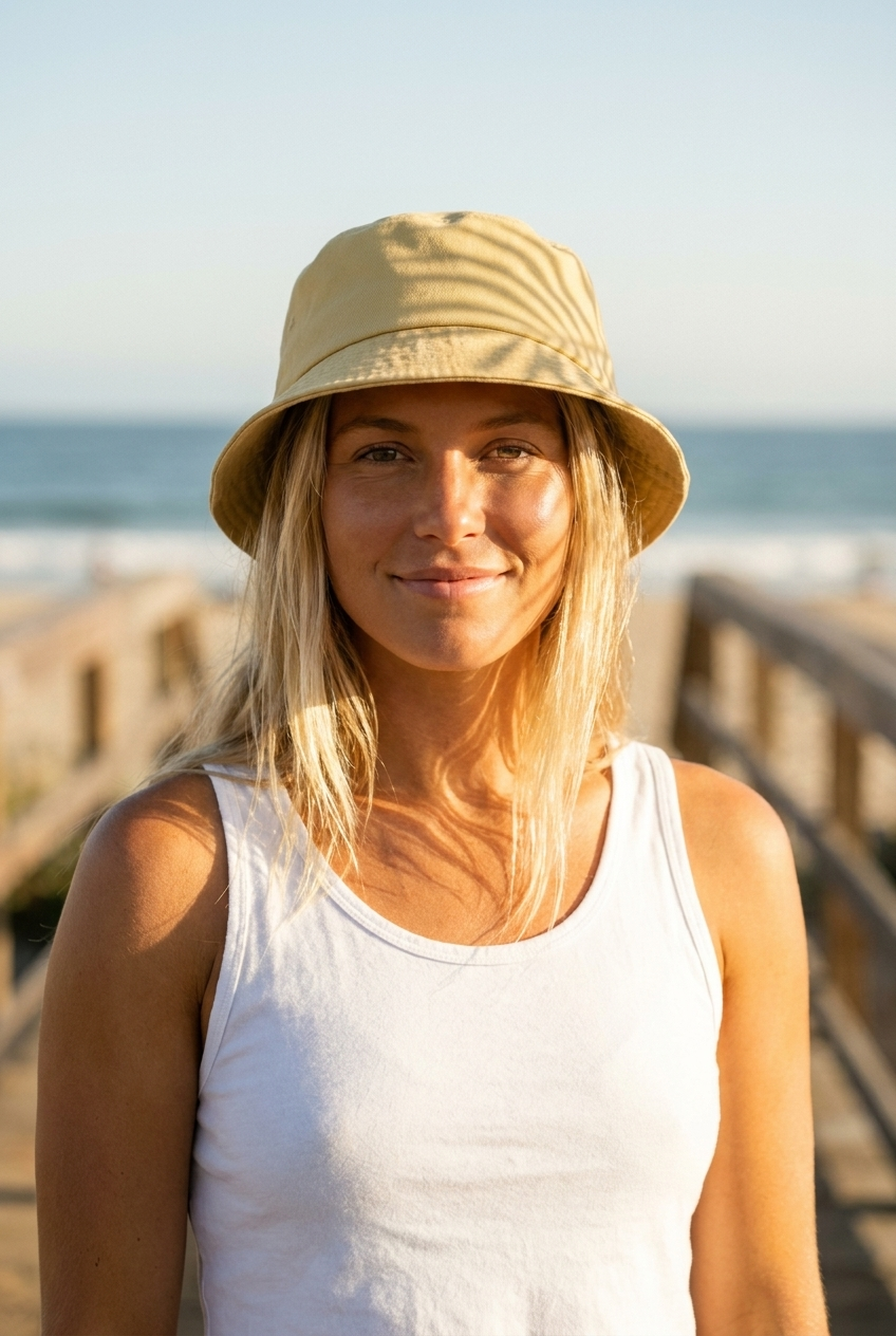 Bucket hat in Hemp