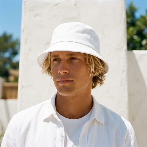 Unisex Mint Cream Bucket Hat