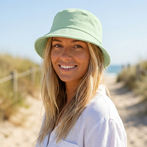 Unisex Powder Mint Bucket Hat
