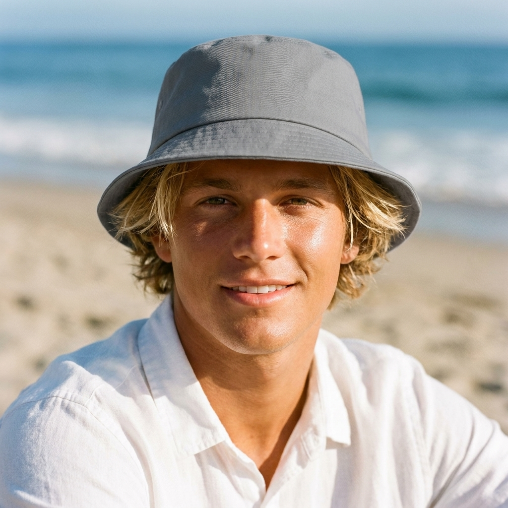 Bucket hat in Smoke