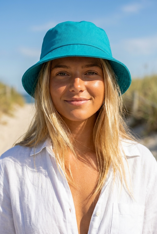 Unisex Teal Bucket Hat