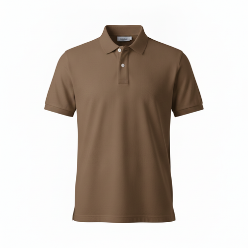 Brown men's polos — Lolekai