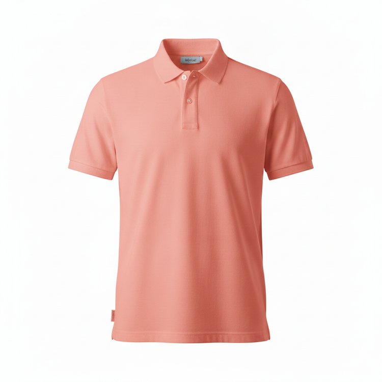 Coral men's polos
