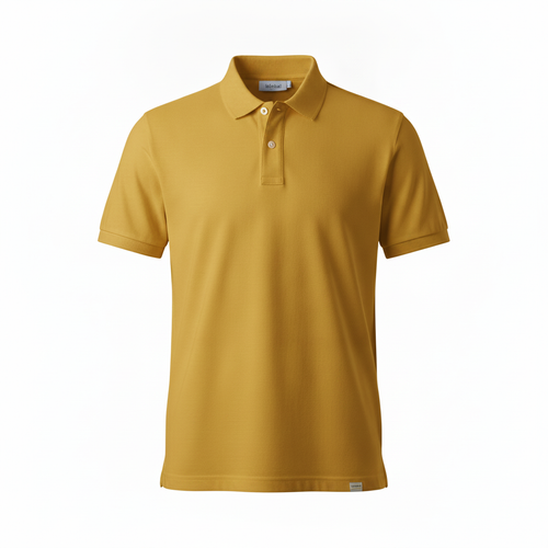 Gold men's polos — Lolekai