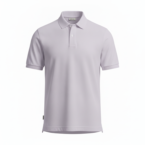 Lavender Gray Polo Polo Shirt — Lolekai