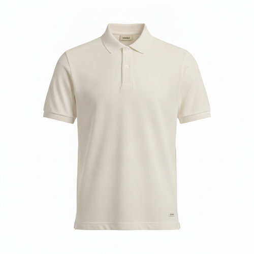Linen Cream Polo Polo Shirt — Lolekai