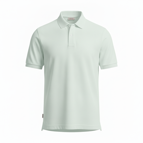 Mint Cream Polo Polo Shirt — Lolekai