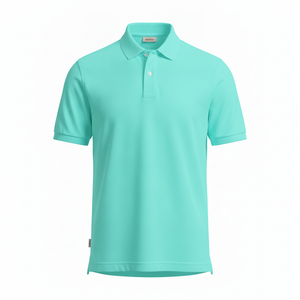 Neon Aqua Polo