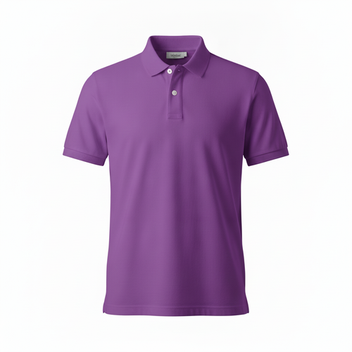 Purple men's polos — Lolekai
