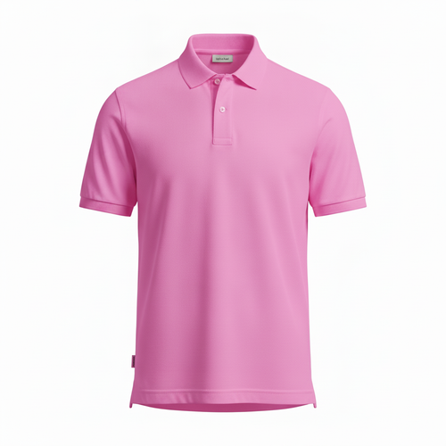 Shocking Pink Polo Polo Shirt — Lolekai