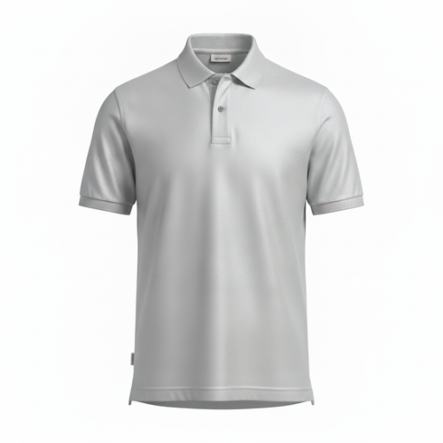 Silver Polo Polo Shirt — Lolekai