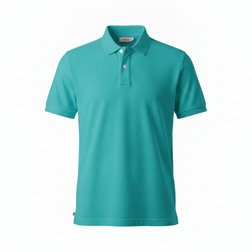 Turquoise men's polos — Lolekai