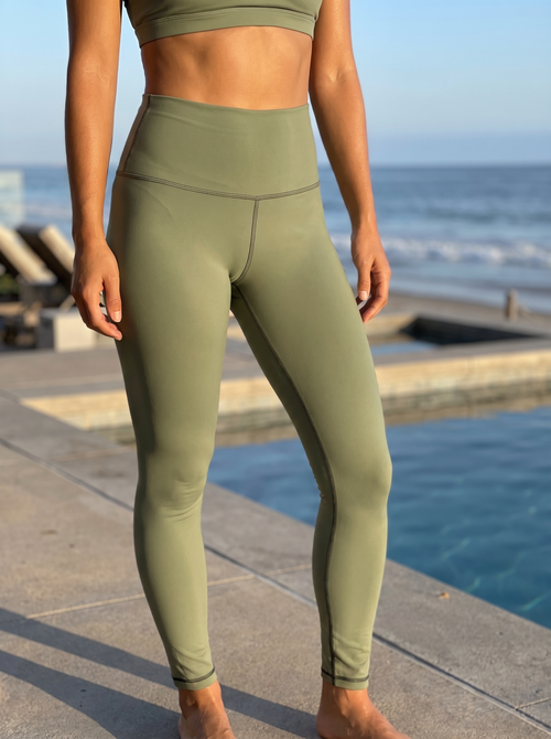 Artichoke High-Rise Leggings