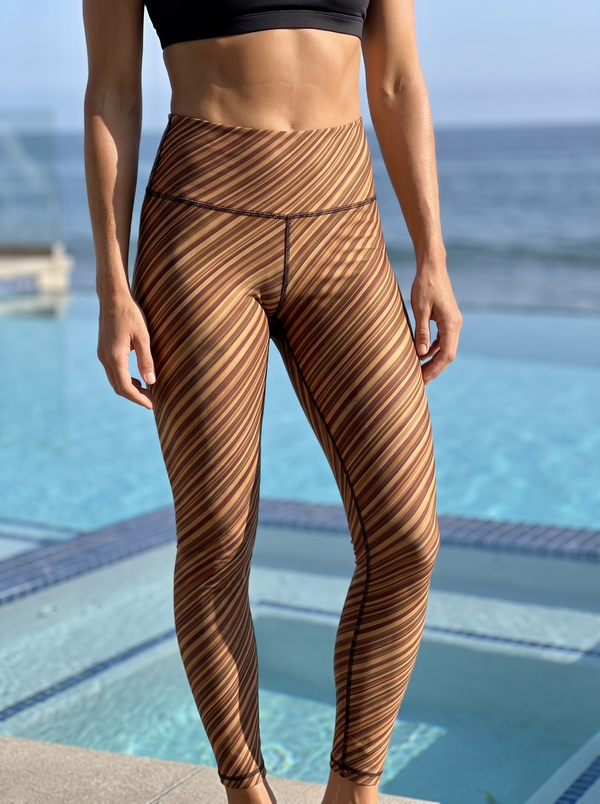 Amber Haze Sway High-Rise Leggings