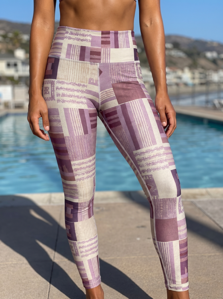 Burnished Lilac Ubuntu High-Rise Leggings