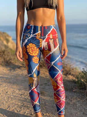 Lucha swim & gym high-rise leggings